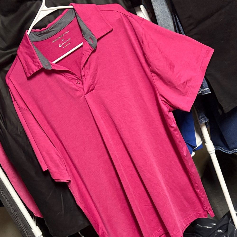 Women's Pink Button Down Shirt
